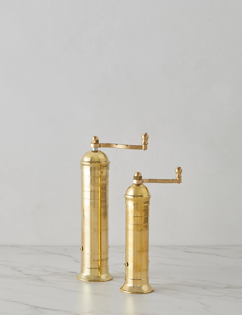 Atlas Brass Pepper Mill | Lulu and Georgia 