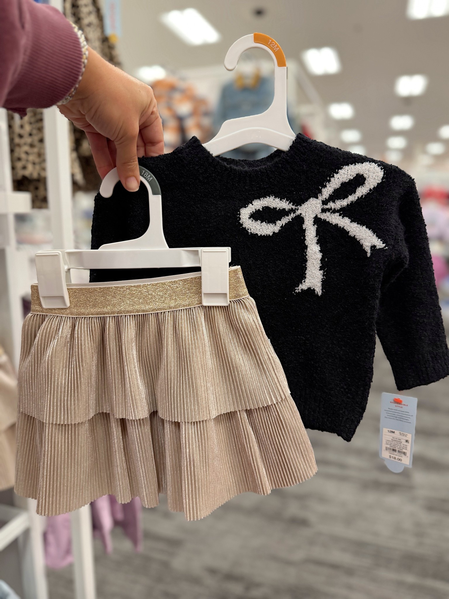 Toddler girl holiday outfit 🖤✨

#LTKHoliday #LTKCyberWeek #LTKGiftGuide