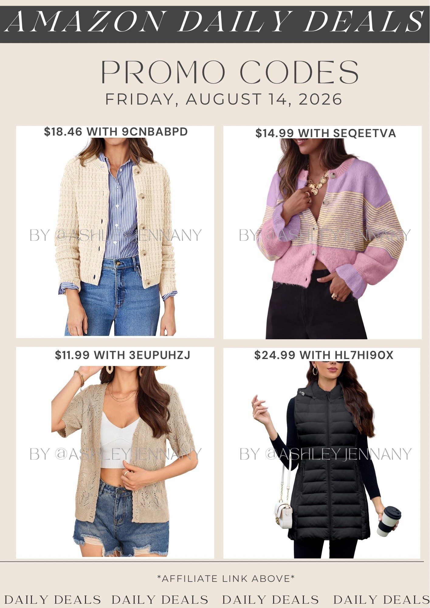 Amazon deals

#LTKSaleAlert #LTKMidsize #LTKSeasonal