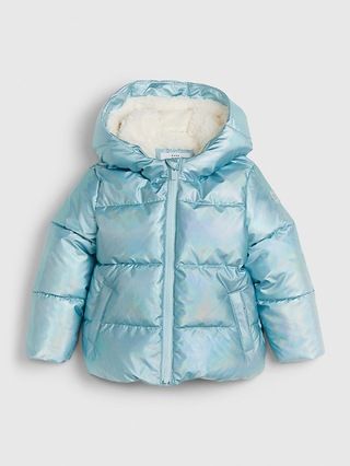 Toddler ColdControl Max Metallic Puffer Jacket | Gap (US)
