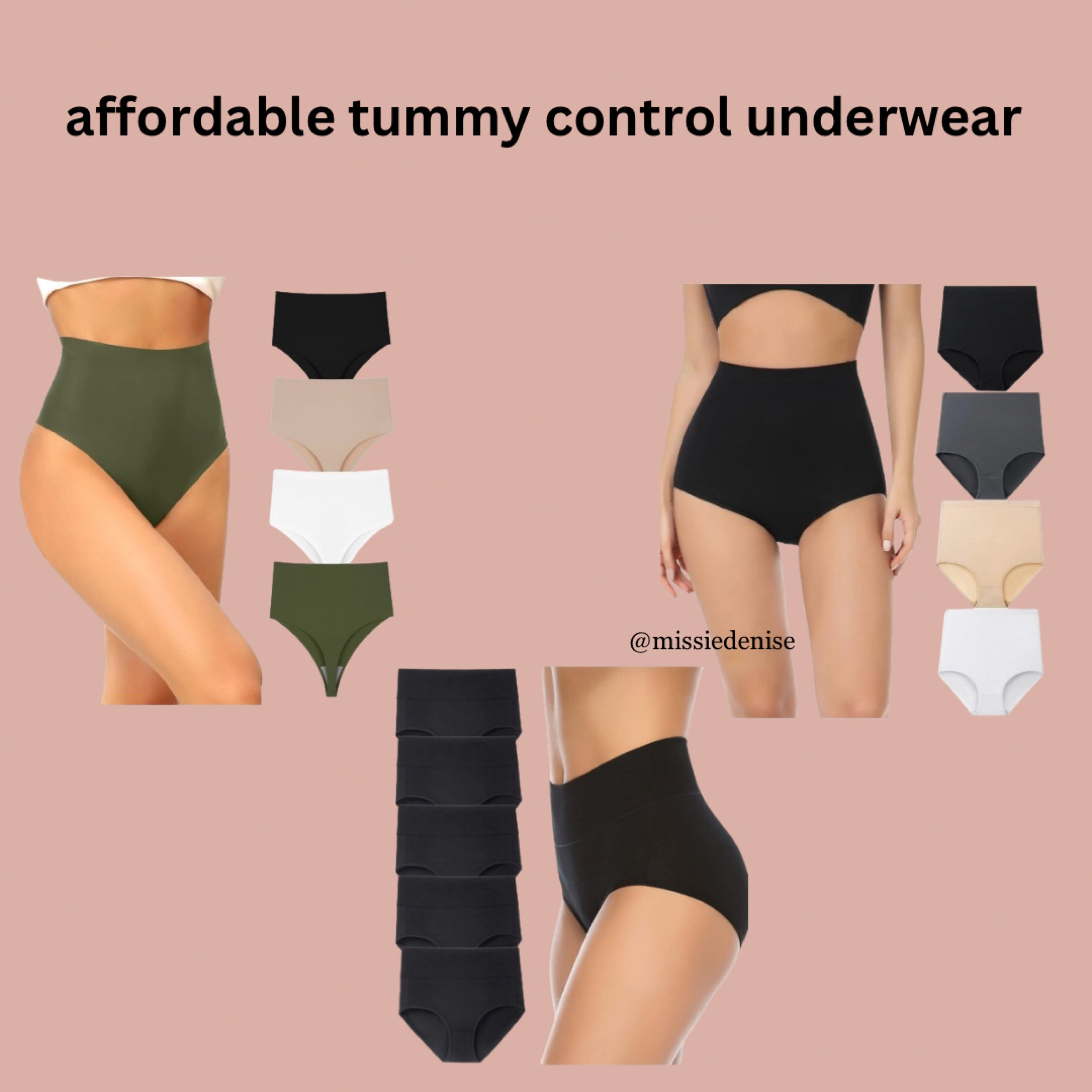 Affordable Tummy Control Seamless Underwear 

#LTKstyletip #LTKmidsize