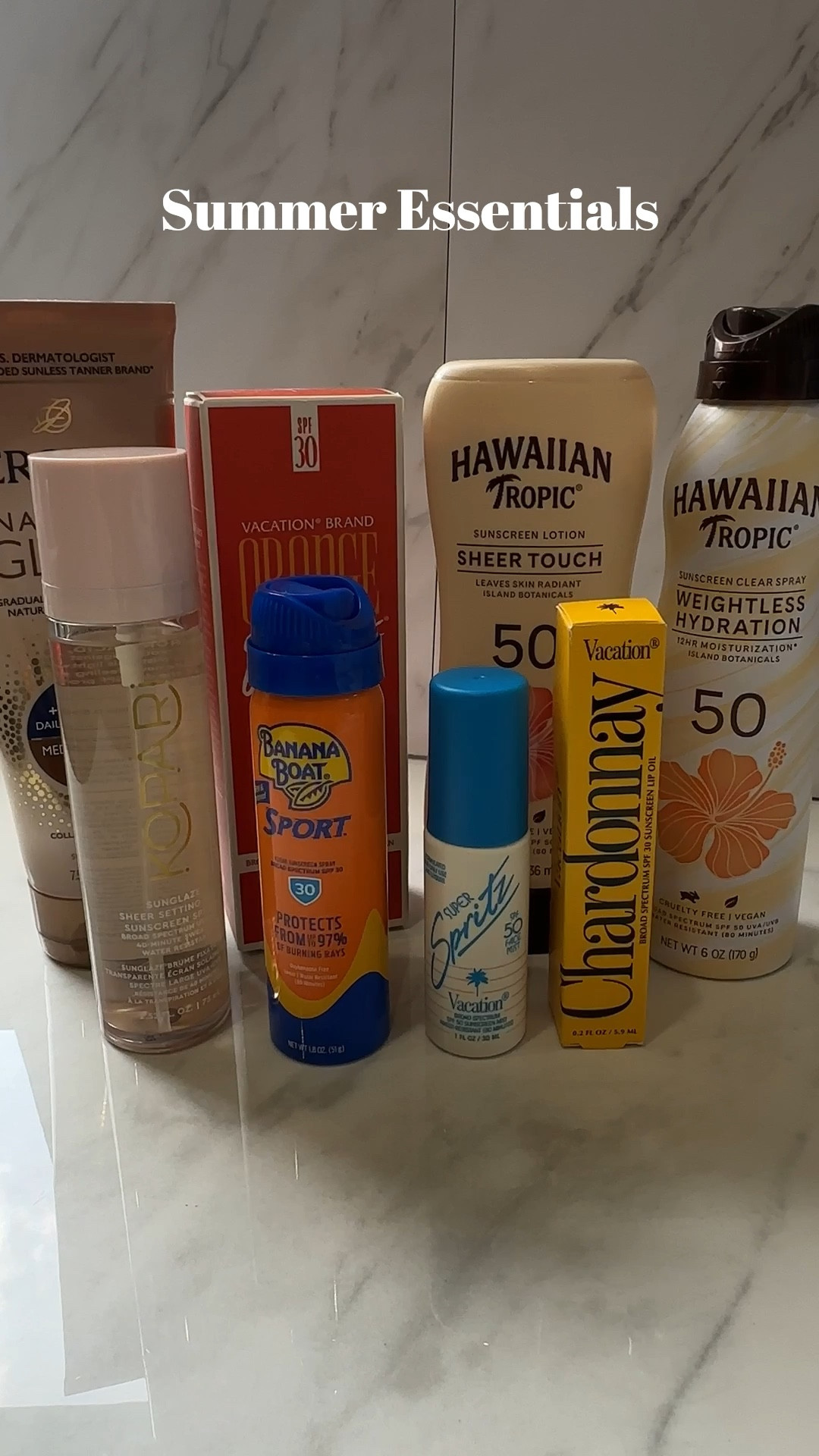 Every year I do a sunscreen haul right before summer to make sure I am stocked up on my essentials and make sure my skin will be protected all summer.  

#LTKWatchNow #LTKBeauty #LTKSeasonal