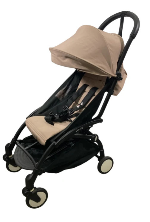 Babyzen YOYO2 Complete Stroller, 2024, Black with Taupe | GoodBuy Gear