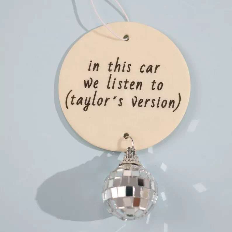 Taylor Swift Car Vehicle Mirror In This Car We Listen To Taylor's