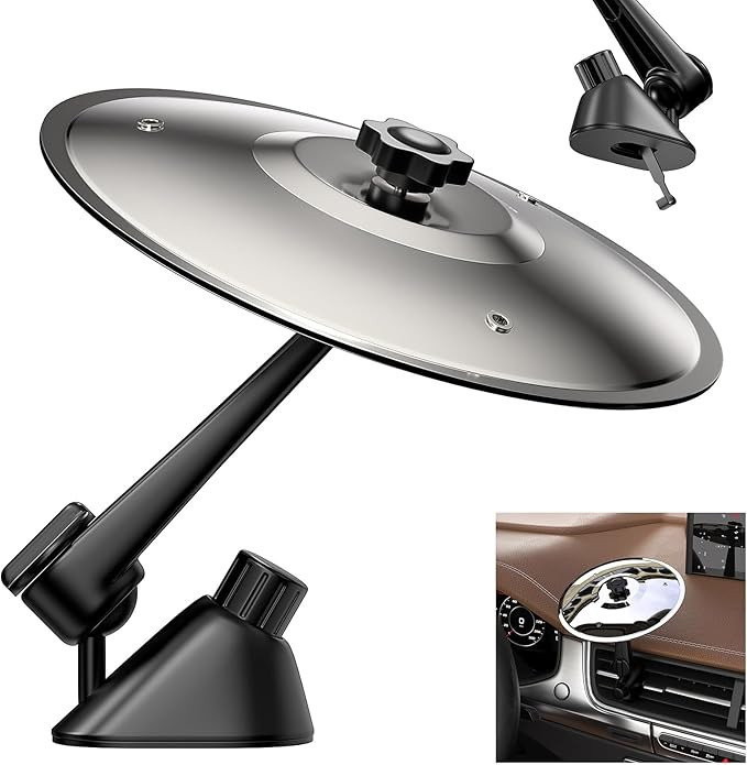 Car Cymbal Drum Air Vent, Mini Metal Drum Crash Cymbal for Car Dashboard, Funny Musical Instrumen... | Amazon (US)