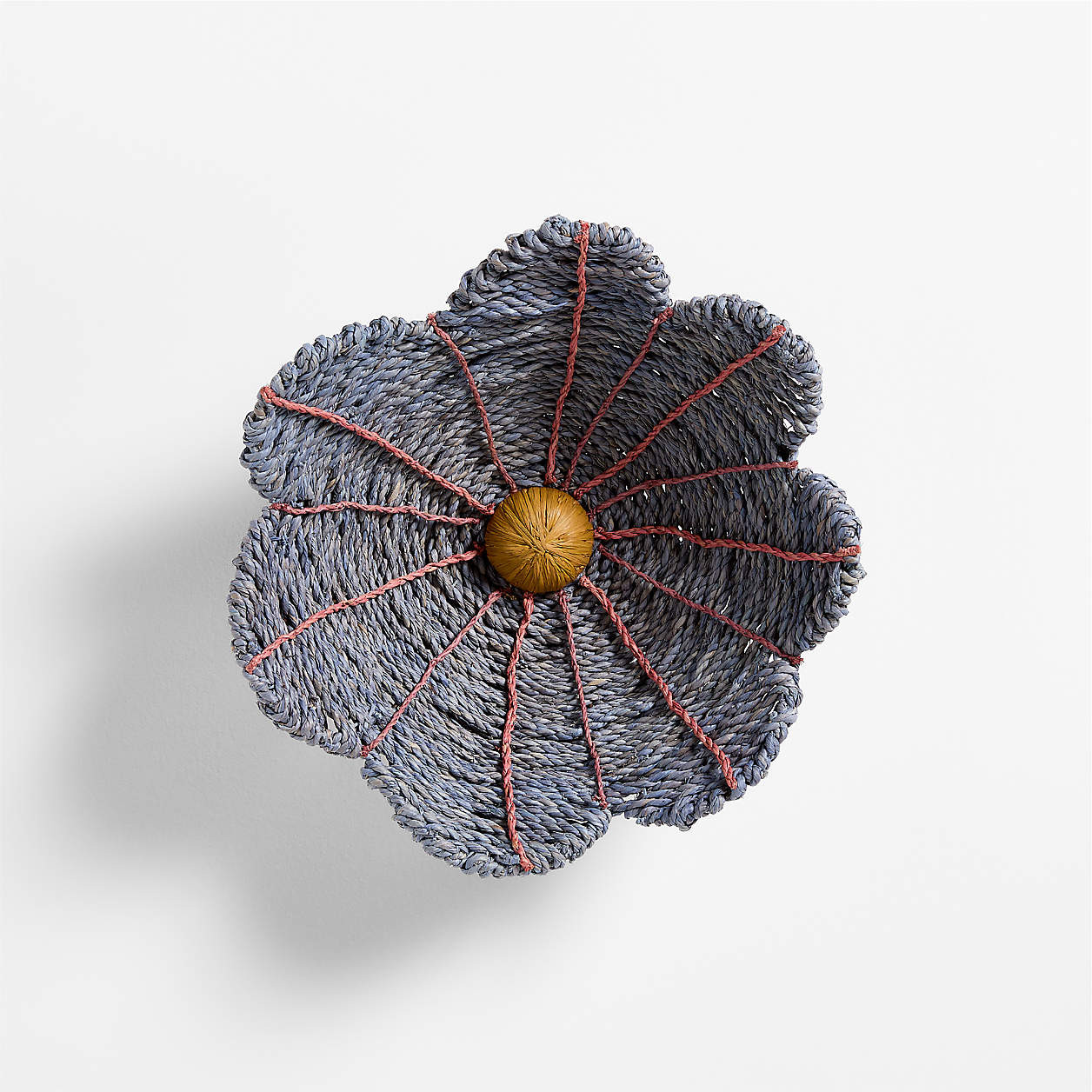 All Across Africa Blue Flower Wall Decor + Reviews | Crate & Kids | Crate & Barrel