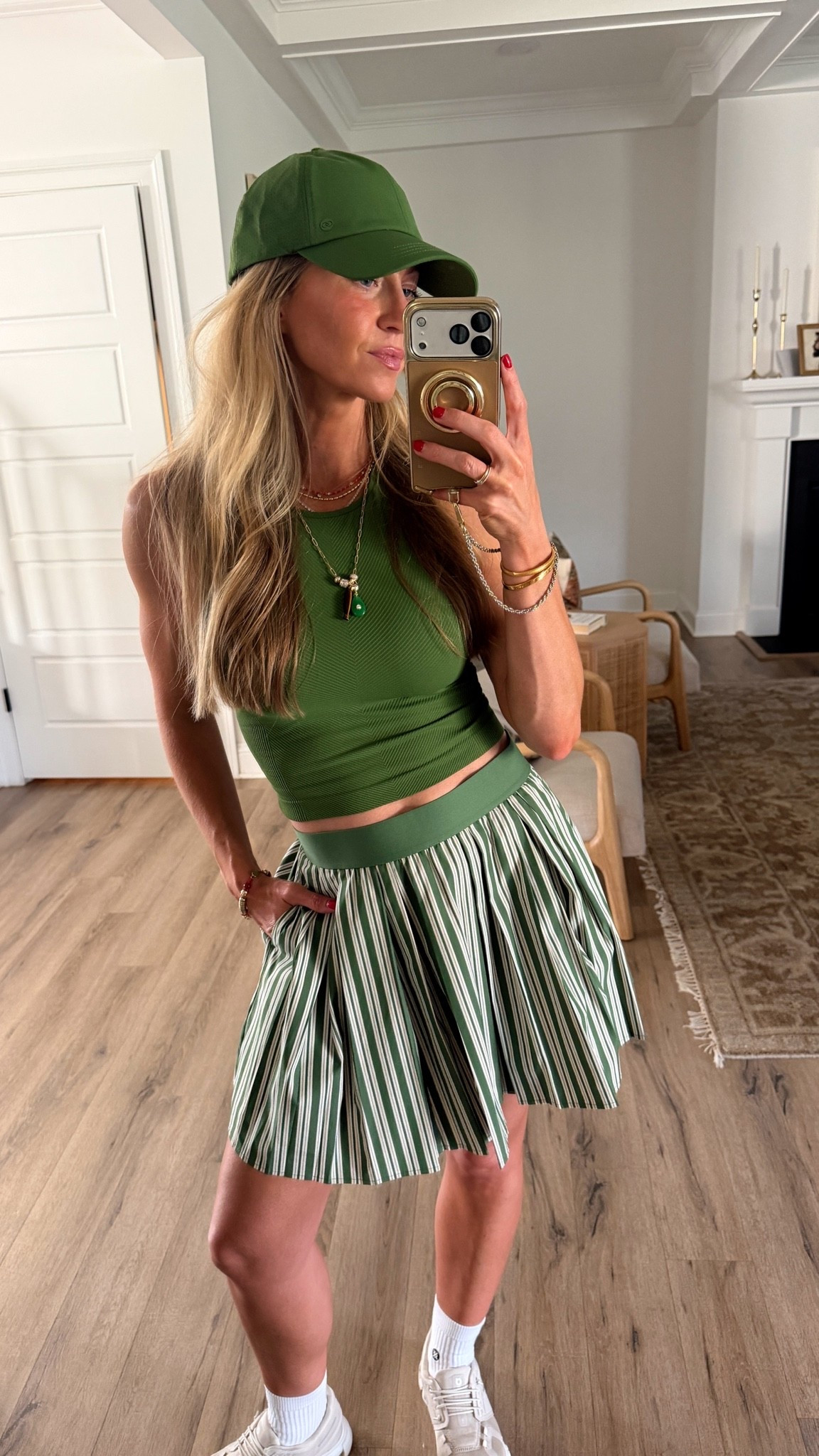 Loving this kelly green @caliafitness look from Dicks Sporting Goods.  Finding an outfit for me while back to school shopping with my boys made the experience even more fun. #caliapartner 

Skirt runs big, size down
Tank runs big, size down
Quarter zip runs TTS, wearing a S

#LTKactivewear #LTKstyle

#LTKmomlife