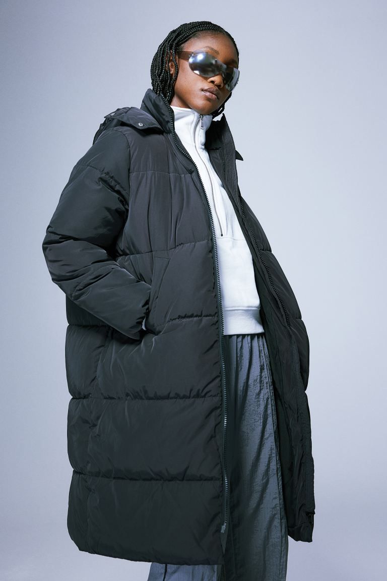 Long puffer jacket | H&M (UK, MY, IN, SG, PH, TW, HK)