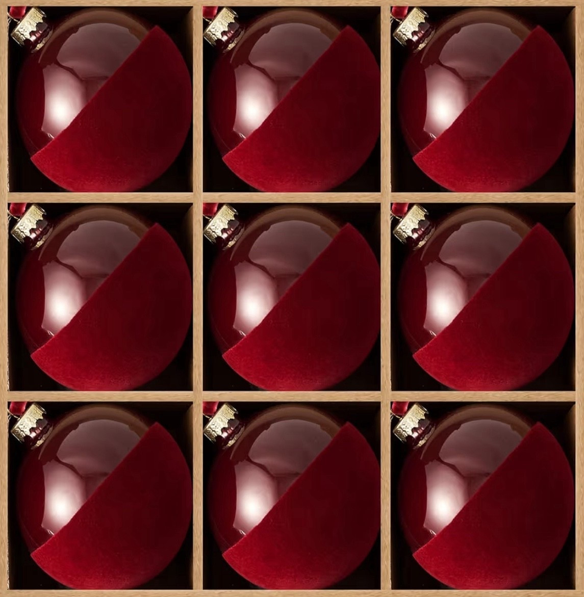 DN DECONATION 9PCS Hanging Christmas Decorations – Red Half Velvet Christmas Tree Ornament Balls with Ribbon, 3.14” Glass Ball Ornaments for Xmas Tree Holiday Decor Home Party



#LTKCyberWeek #LTKGiftGuide #LTKHoliday