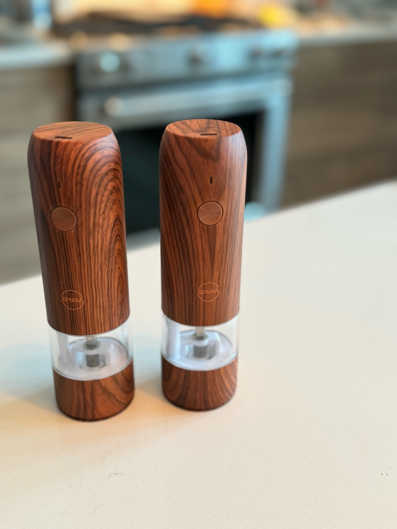 Used these electric salt and pepper grinders at my moms and loved them so much I bought my own 

#LTKfindsunder50 #LTKfamily #LTKhome