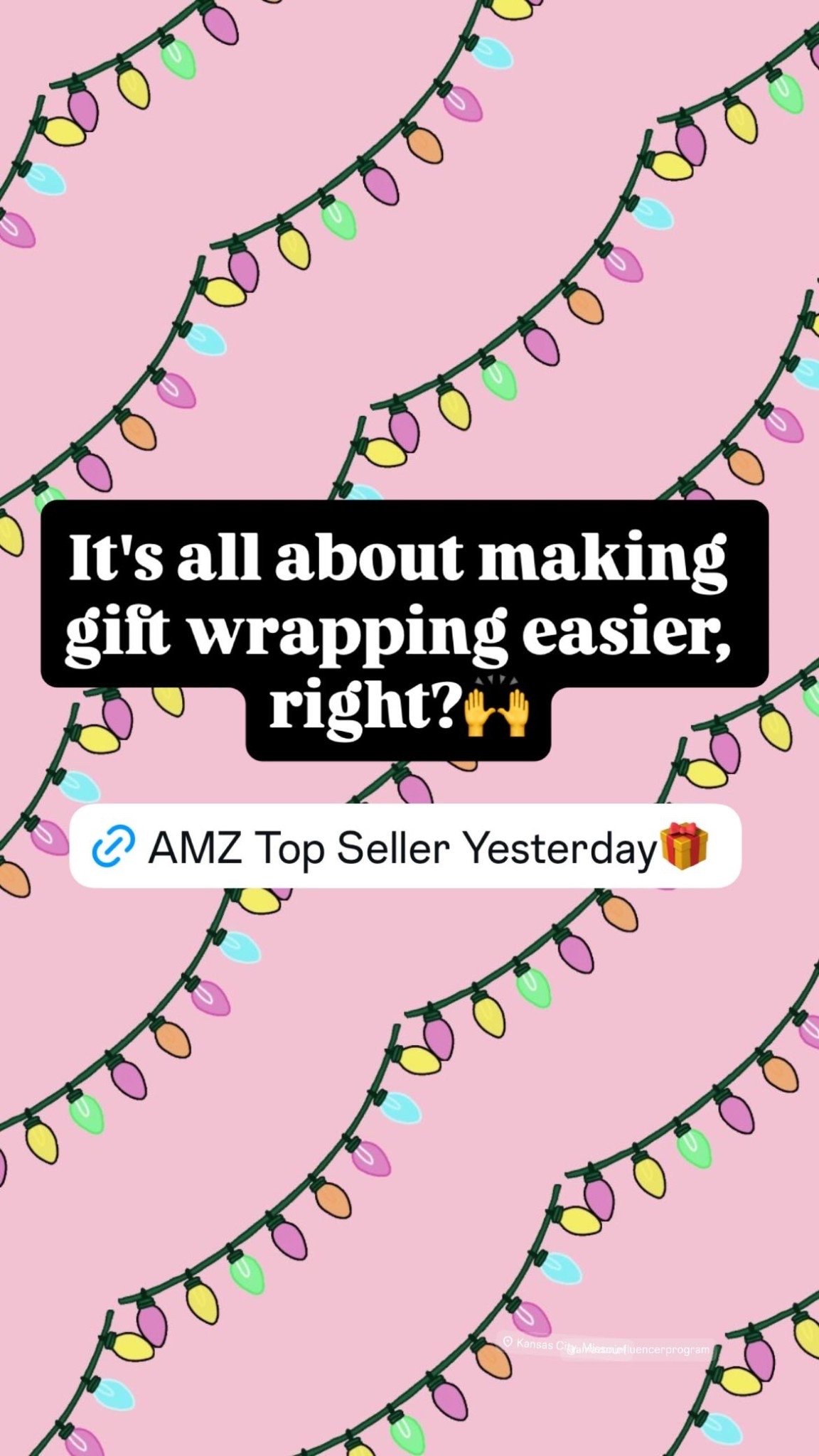 It's all about making gift wrapping easier, right?🙌