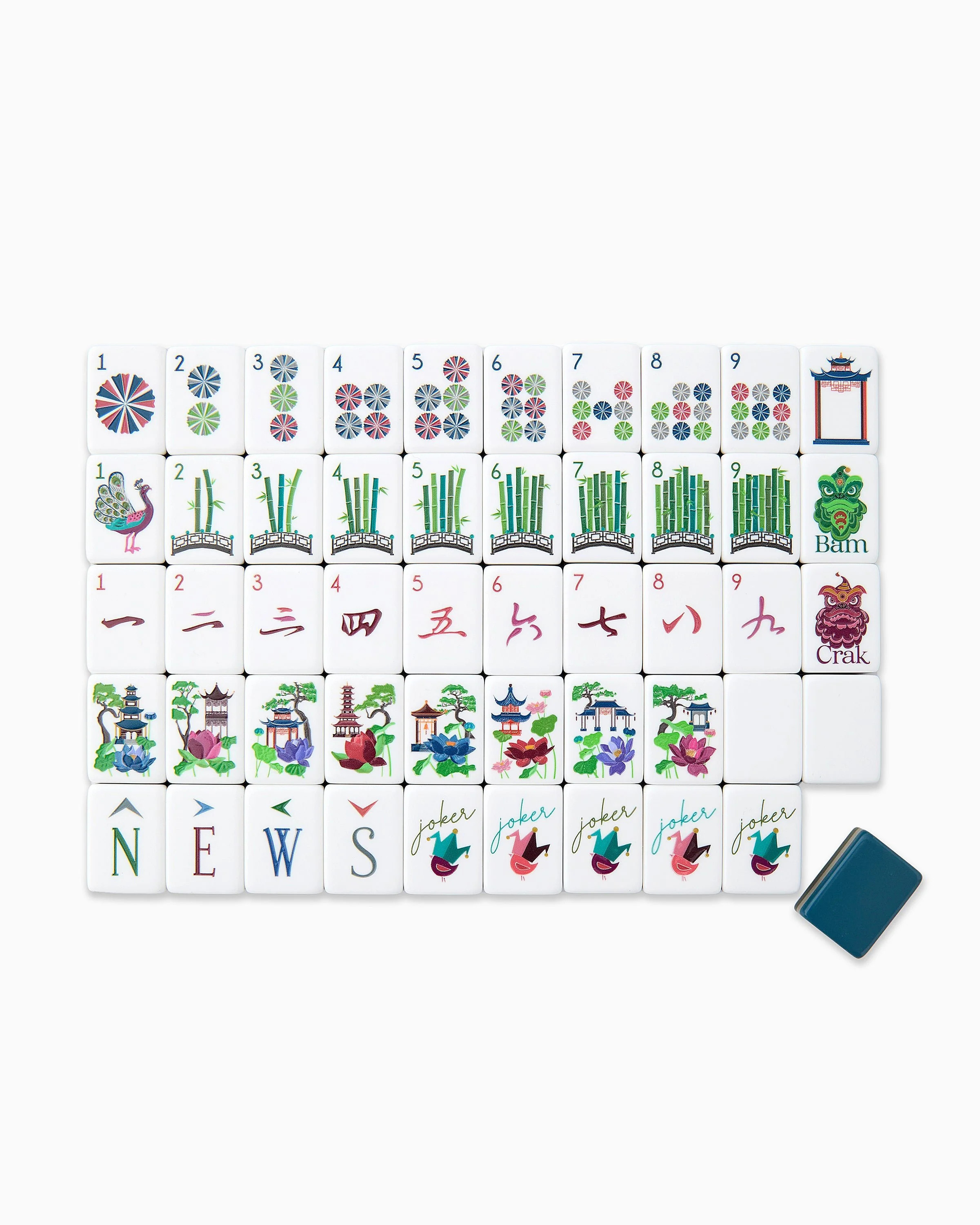 Gatsby Mahjong Tiles | Oh My Mahjong