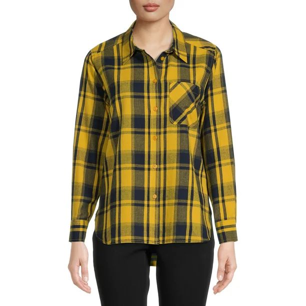 Time and Tru Women's Flannel Shirt | Walmart (US)