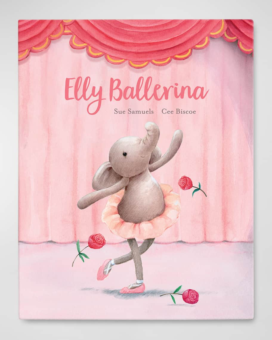 Jellycat Elly Ballerina Book | Neiman Marcus
