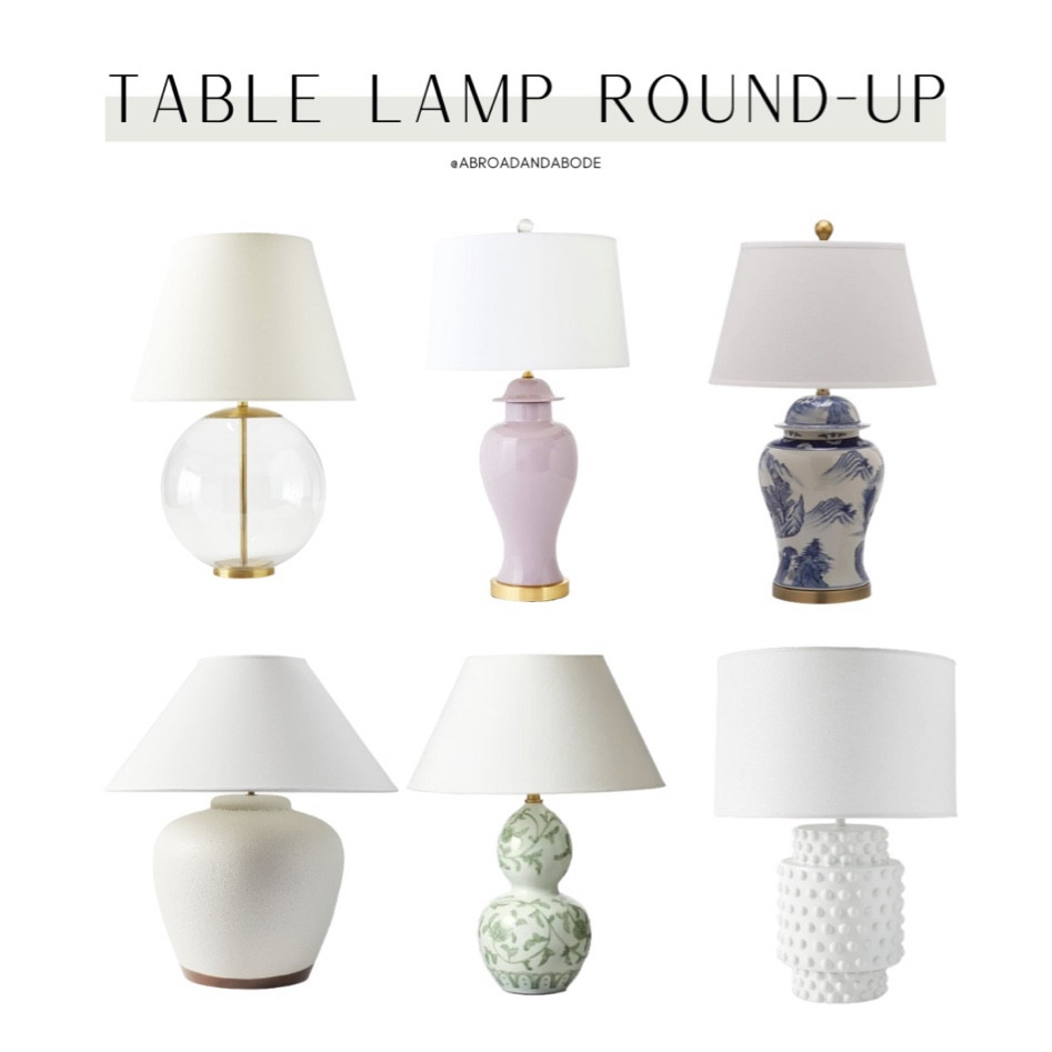 Table Lamps!

Table lamp, lamp, end table, side table, bedside table, nightstand, living room, bedroom, home lighting

#LTKunder100 #LTKhome #LTKunder50