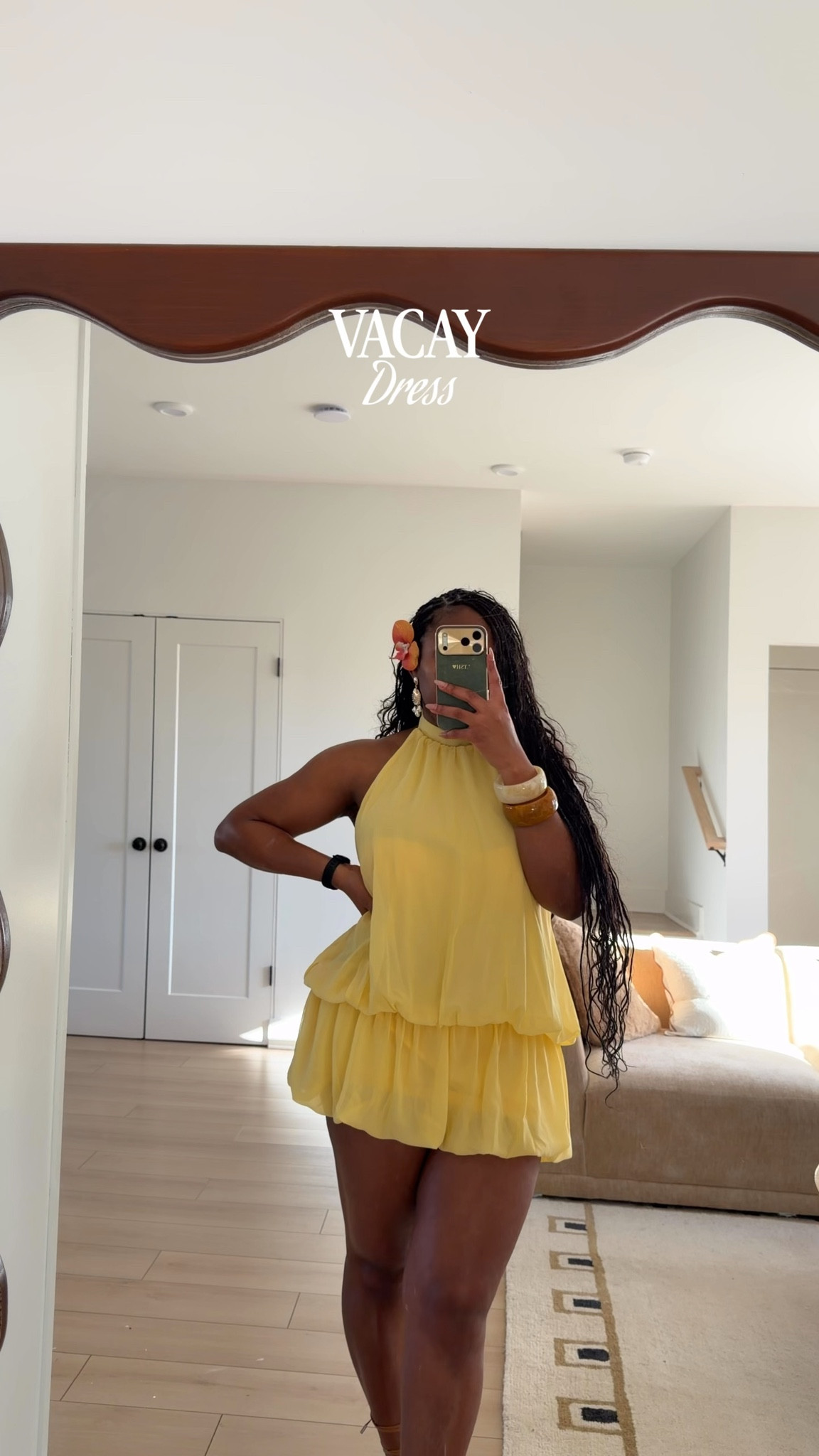 Amazon yellow mini dress on my vacation packing list 🌺 

Halter neckline,perfect for beach clubs, brunches, and getaways 

#LTKfindsunder100 #LTKstyletip #LTKparties

#LTKootd #LTKSeasonal #LTKTravel
