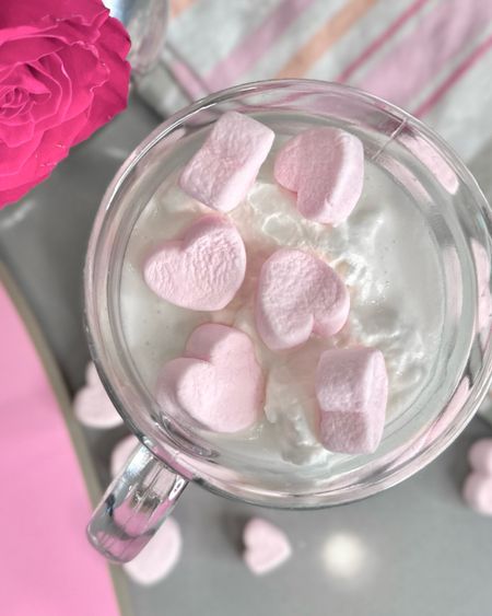 The perfect little marshmallows for your Valentines treats. I found these and added them to my white hot chocolate, and they are so good.  

#LTKSeasonal #LTKparties #LTKMostLoved