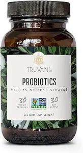 TRUVANI - 15 Billion CFU Probiotic with 15 Strains | Promotes Digestive Health, Immune Support & ... | Amazon (US)
