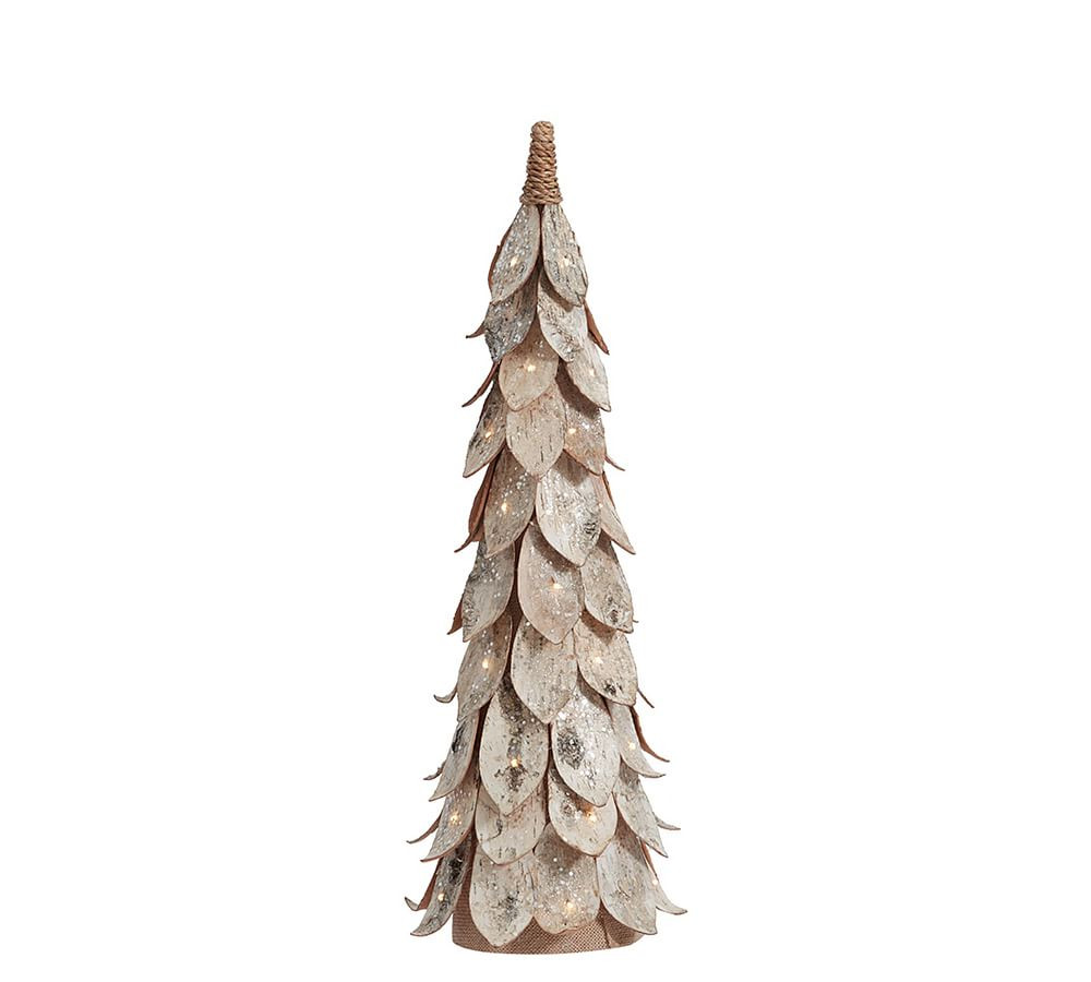 Lit Birch Trees | Pottery Barn (US)