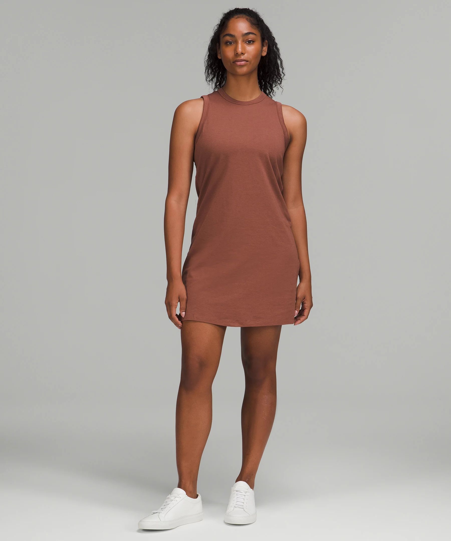 Classic-Fit Cotton-Blend Dress Online Only | Lululemon (US)