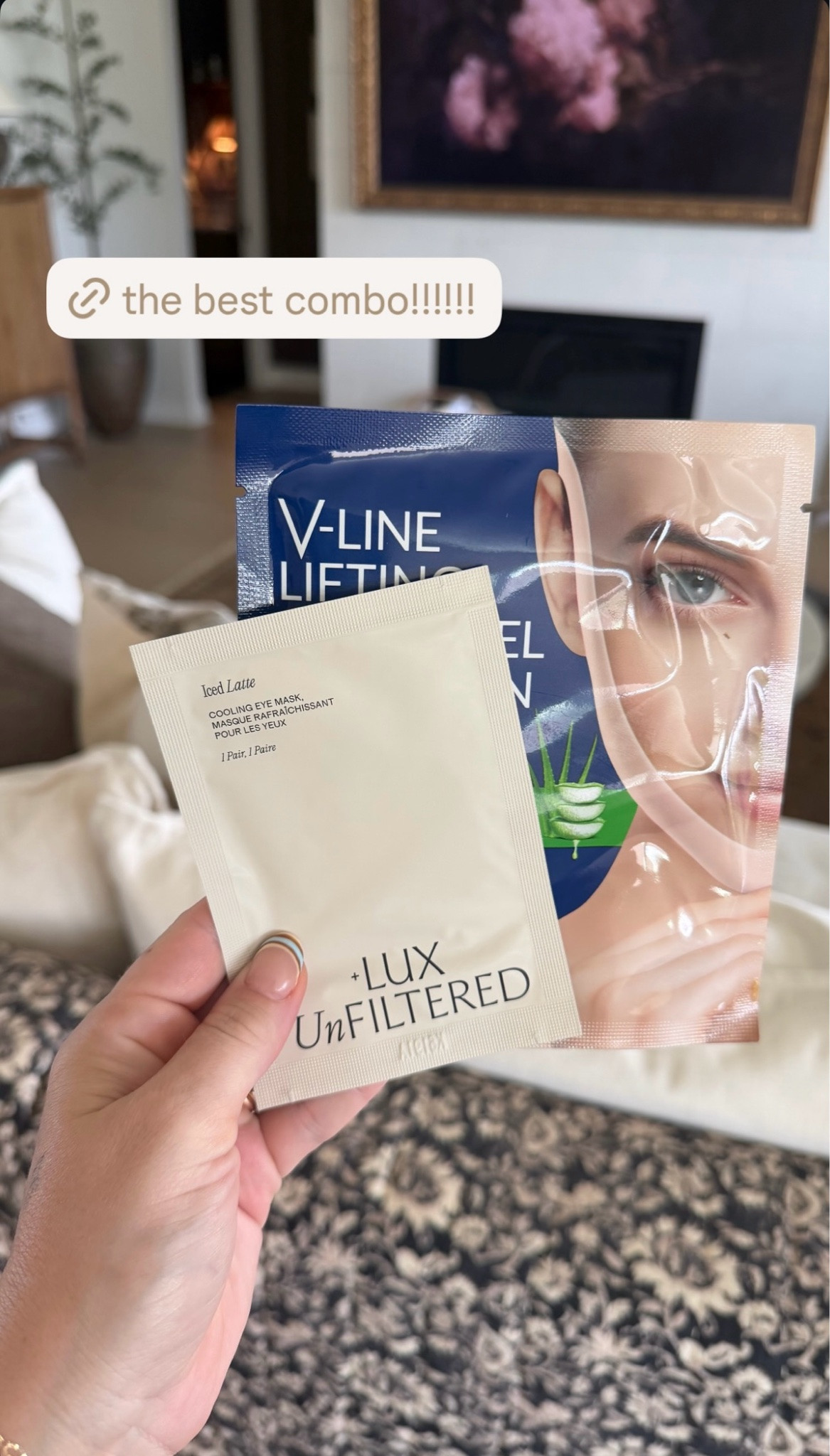 The best chin mask & eye patch combo🤍🧖‍♀️

#LTKBeauty #LTKmomlife