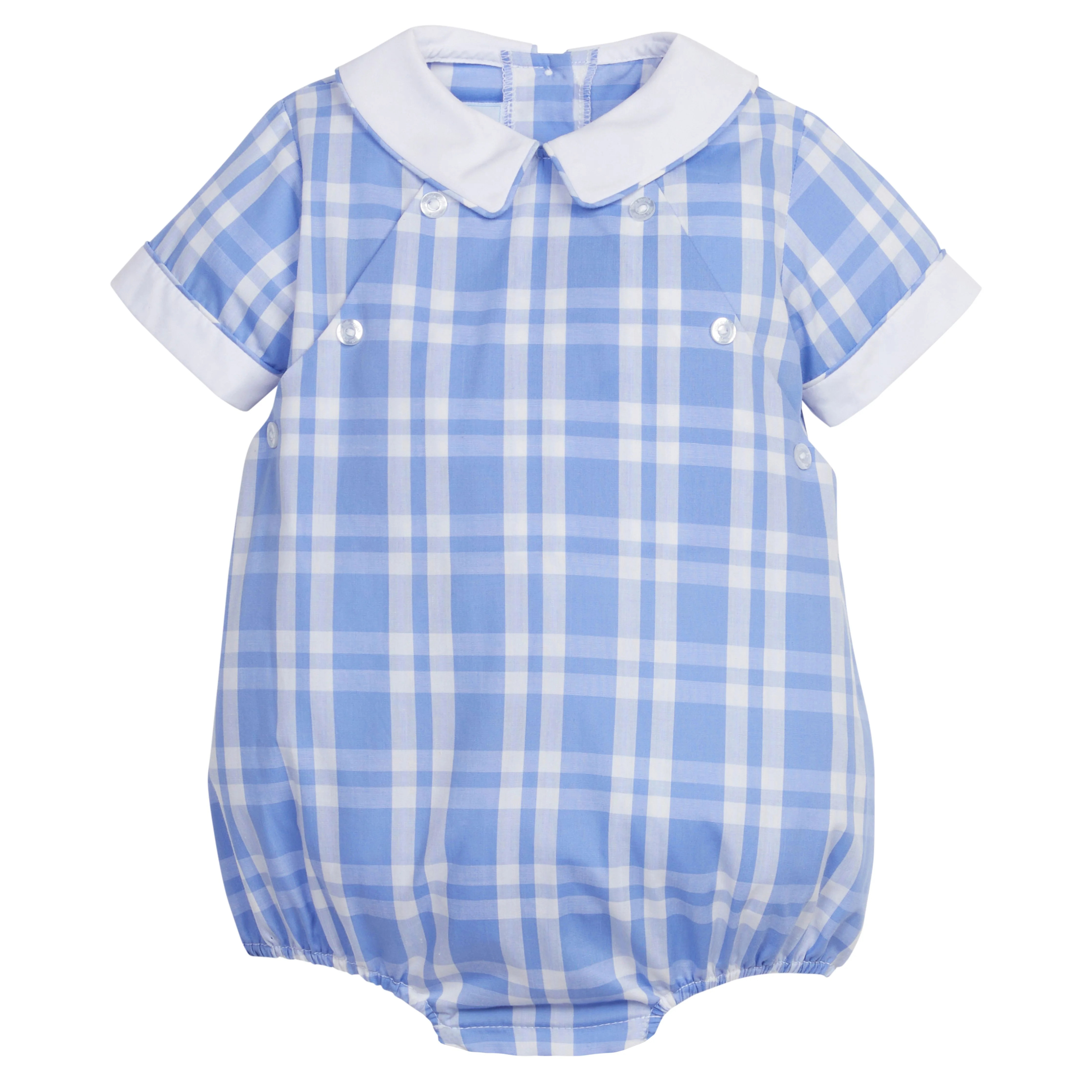 Little English Walker Bubble - Millbrook Plaid | JoJo Mommy