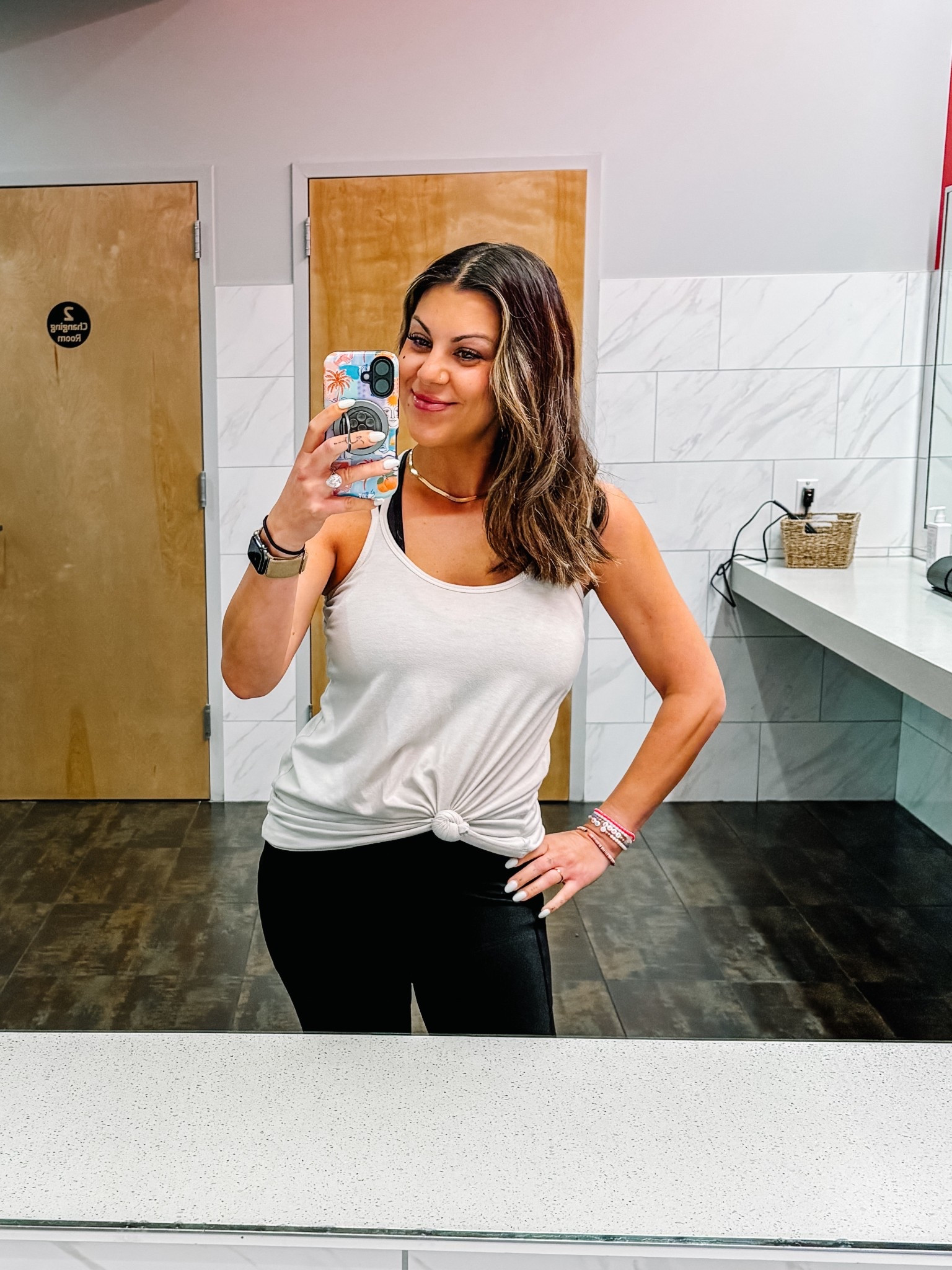 Summer gym outfit 🤍
Everything linked and fits TTS!!

#LTKStyleTip #LTKFindsUnder50 #LTKActive