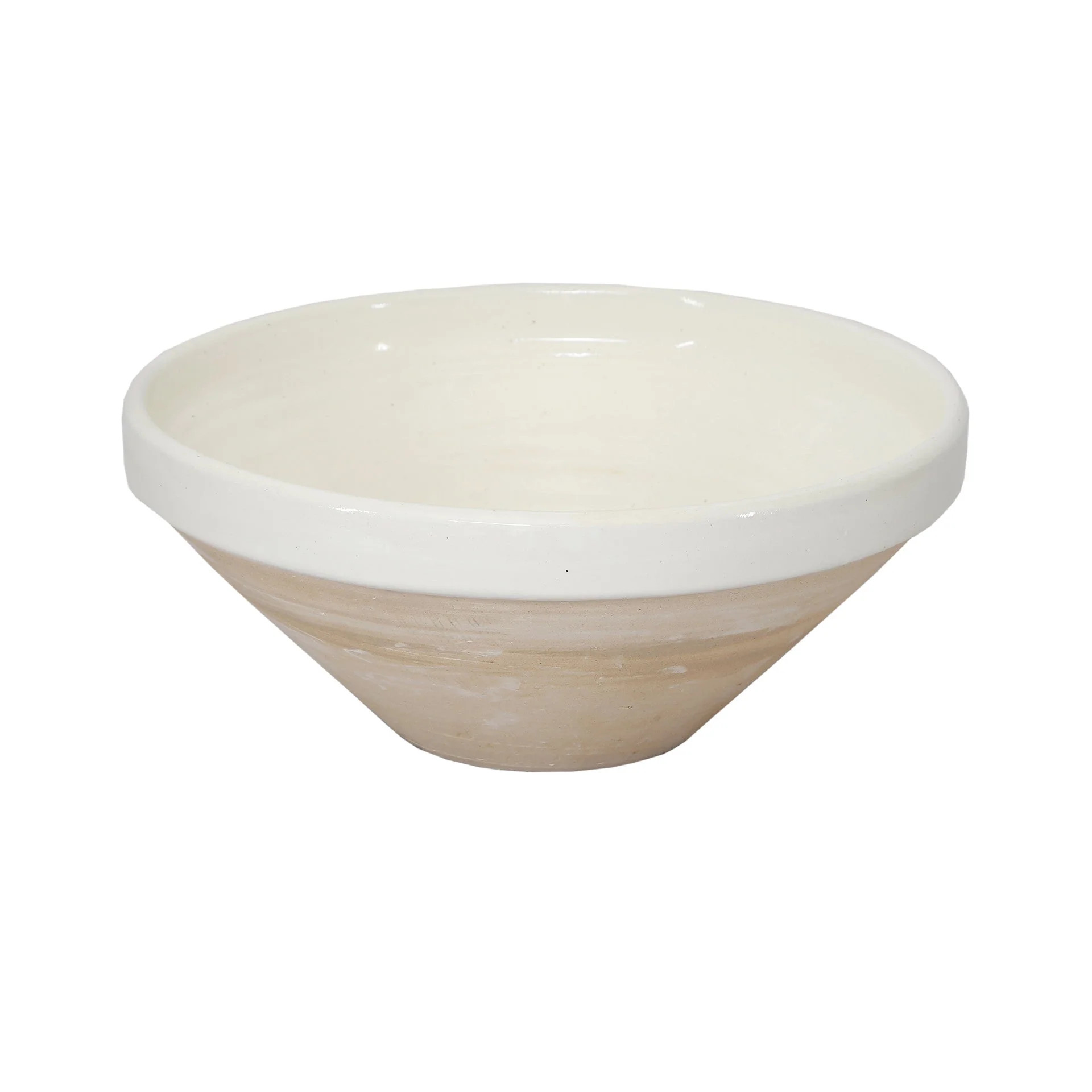 White Vintage Ceramic Bowl | Foundation Goods