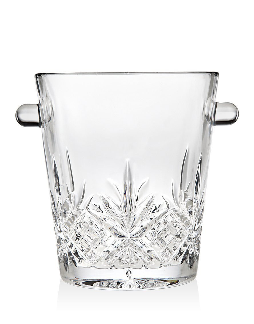 Godinger Ice Bucket, Glass Ice Holder for Bar & Entertaining, Dublin Collection, 5in | Amazon (US)
