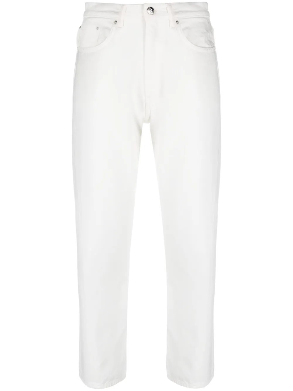 TOTEME Cropped straight-leg Jeans - Farfetch | Farfetch Global