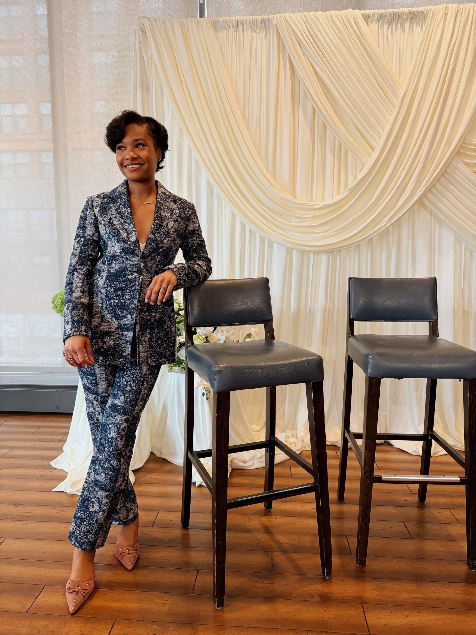 What I wore to yesterday’s Brand You Brunch! Love this jacquard suit and the subtle print. It was the subtle statement I needed! 

#LTKWorkwear #LTKootd #LTKdayinmylife