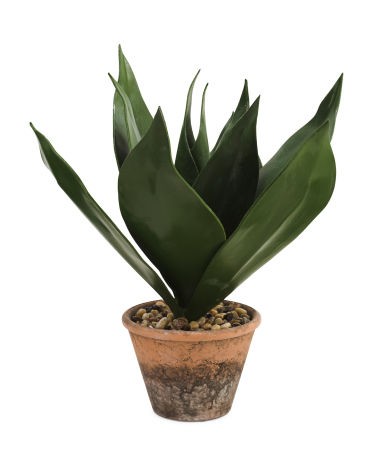 16in Faux Agave In Terracotta Pot | TJ Maxx