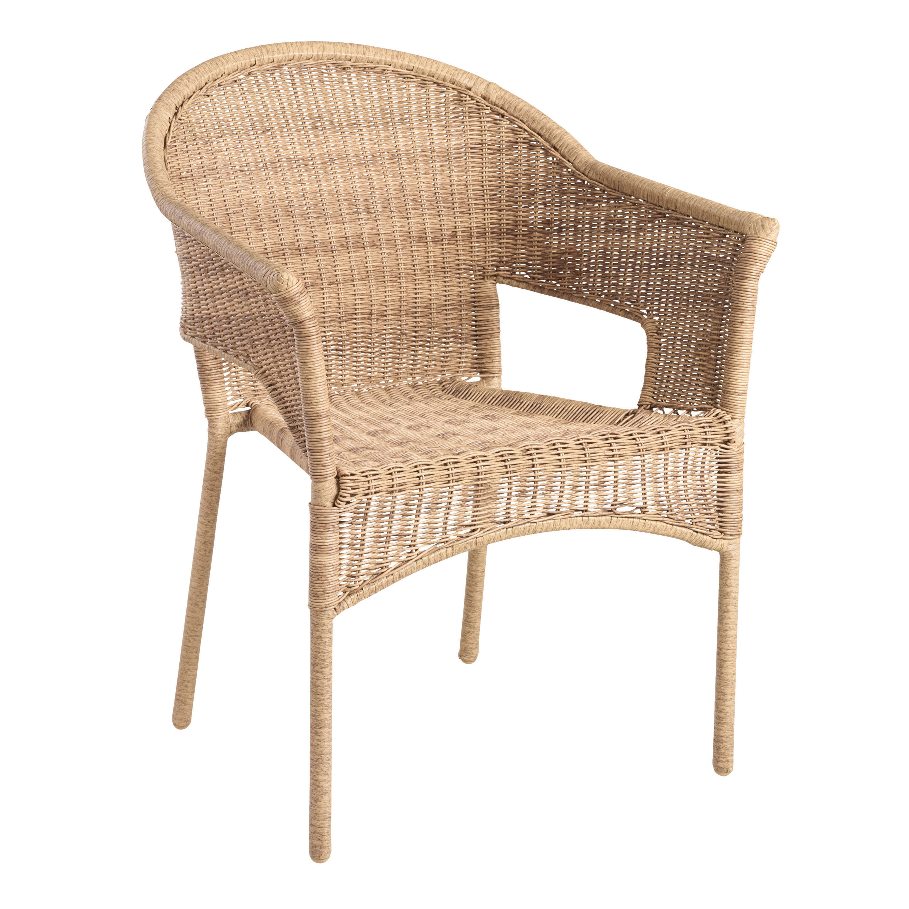 All Weather Wicker Outdoor Tub Chair Set of 2 | World Market