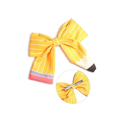 First Day of School Outfits for Girls,Back to School Supplies Stuff,Pencil Hair Clips Hair Bow Hair Accessories for Teen,Hair Clips Pencil Bows Uniform for Student | Amazon (US)