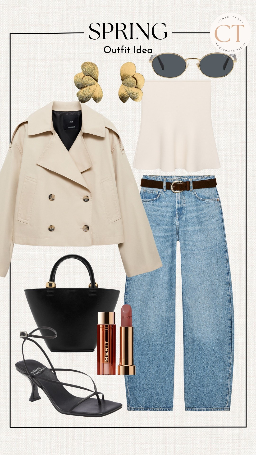 Chic outfit idea for spring! 

#LTKSeasonal #LTKFindsUnder100 #LTKStyleTip