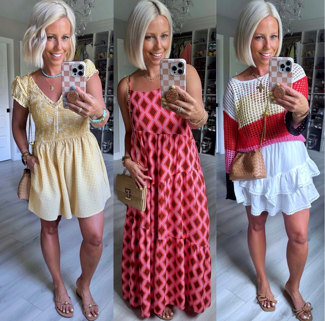 Summer outfits!!!
⬇️⬇️⬇️
Romper medium 
Dress small
Top medium
Skort small

#LTKSeasonal #LTKootd #LTKSaleAlert