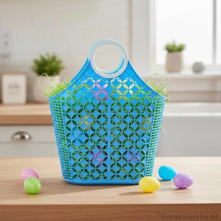 Jelly Tote, Blue, 11" x 18", Easter by Way To Celebrate | Walmart (US)
