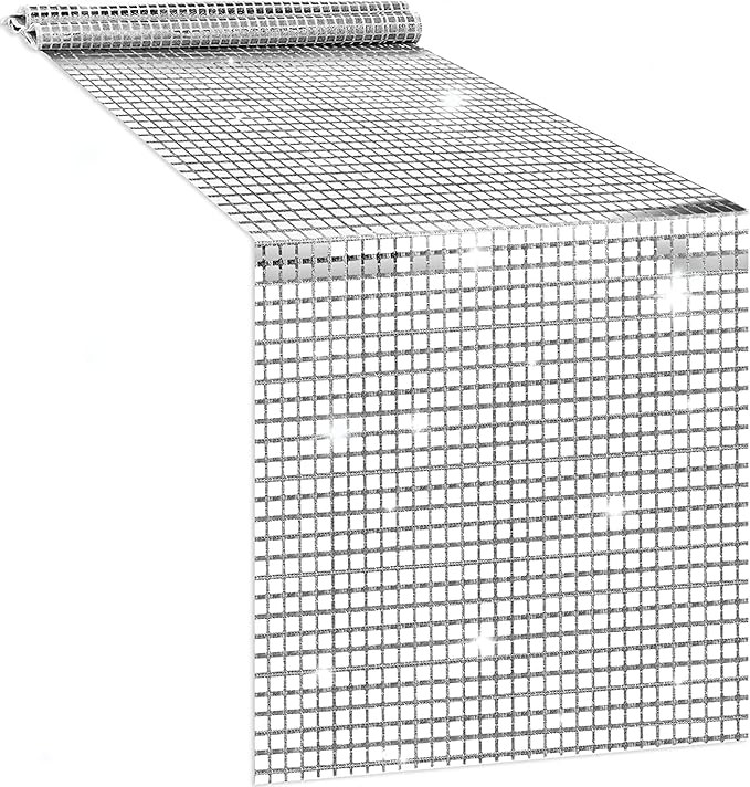 12 x 108 Inches Glitter Disco Party Table Runner Disco Ball Decor Retro 70s 80s Theme Birthday De... | Amazon (US)