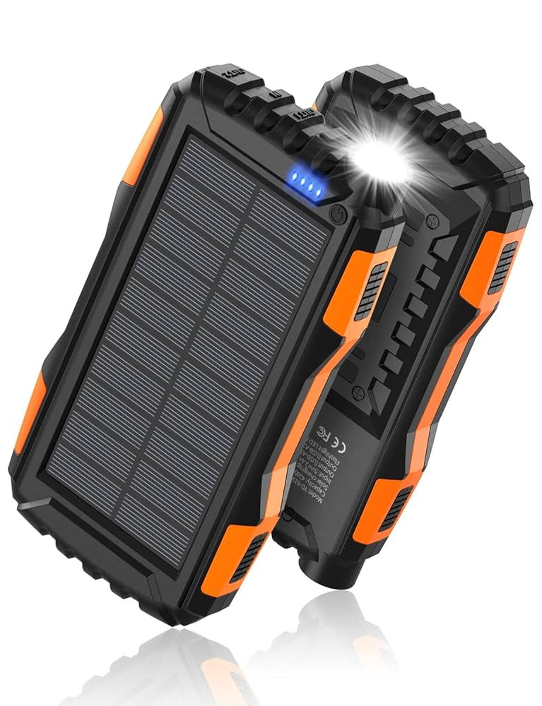 Power-Bank-Solar-Charger - 42800mAh Portable Charger,Solar Power Bank,External Battery Pack 5V3.1... | Amazon (US)