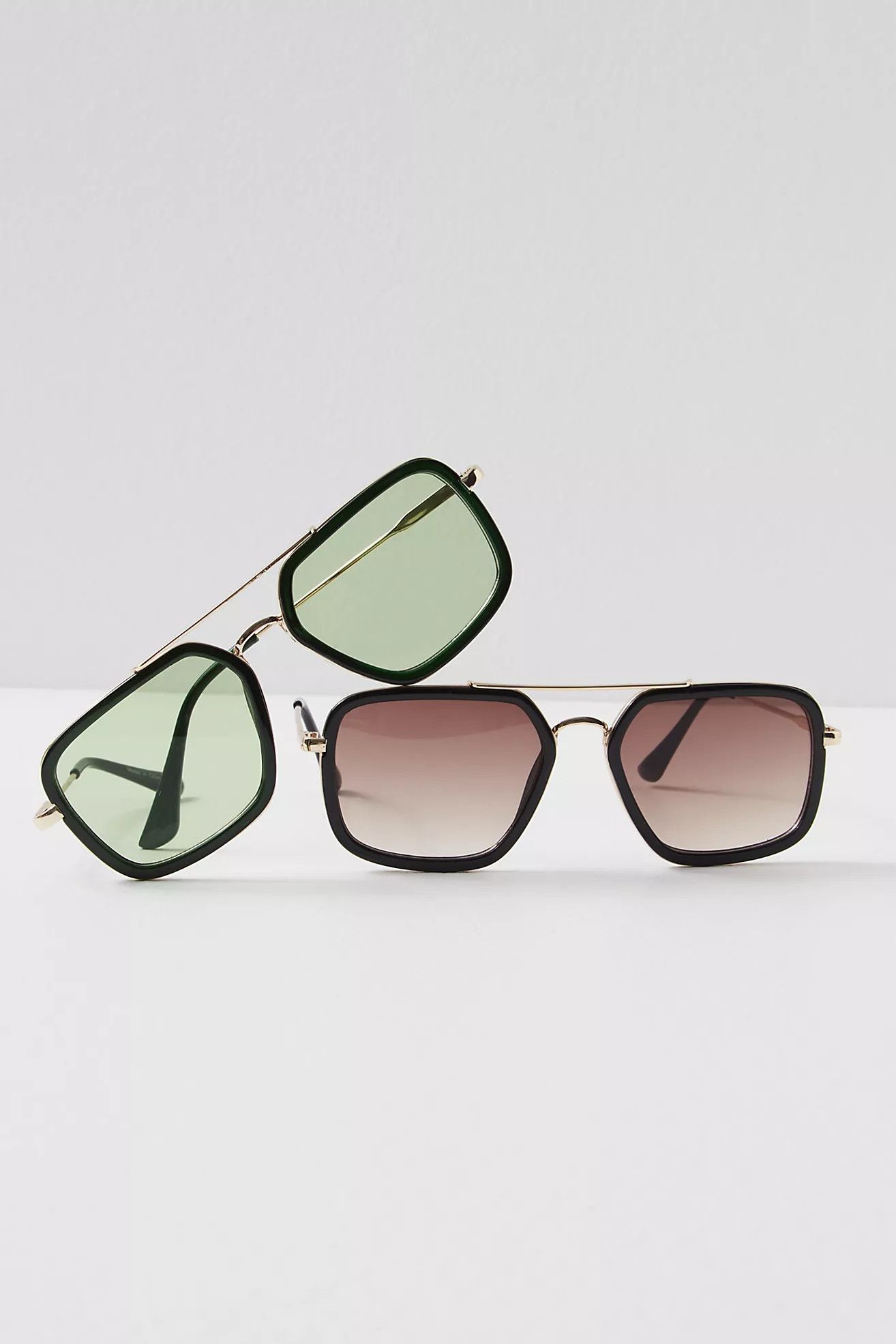 Luna Classic Aviator Sunglasses | Free People (Global - UK&FR Excluded)