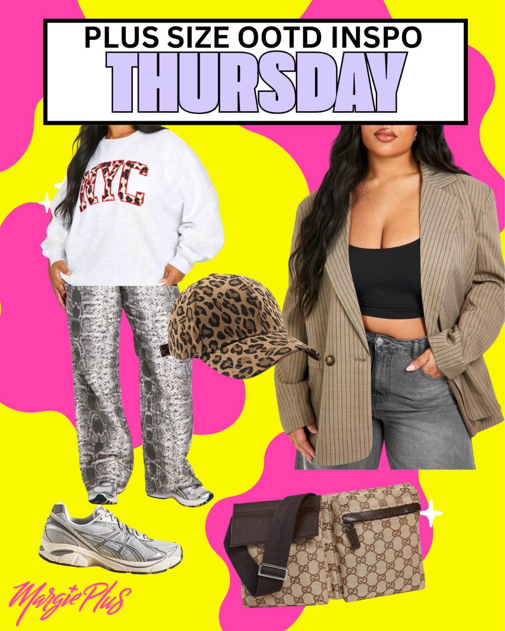 THURSDAY Plus Size #ootd Inspiration living for these snake print pants 

#LTKFindsUnder100 #LTKStyleTip #LTKPlusSize