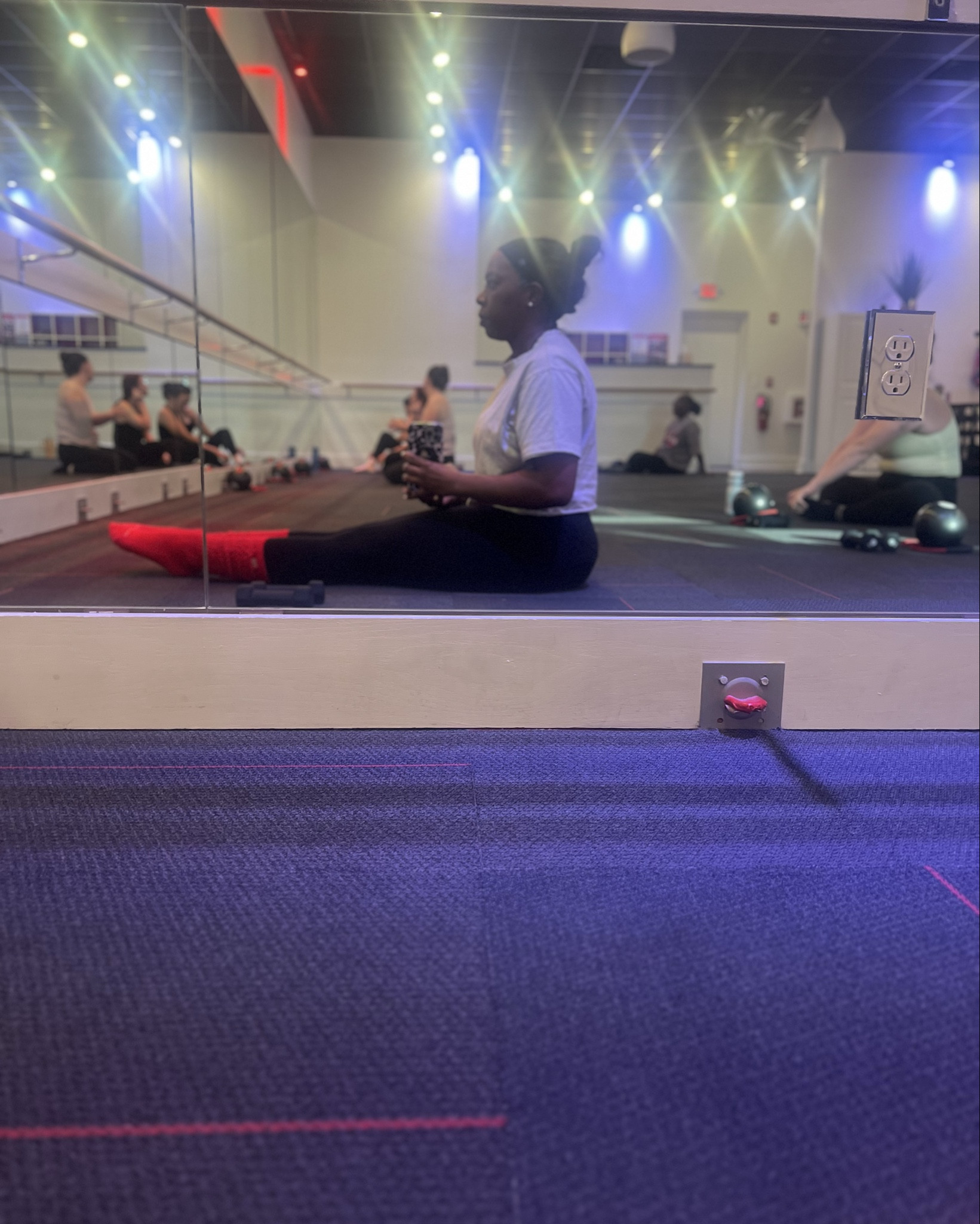 Barre, but make it polished!

I’m at the Barre in my favorite uniform - crop tank, @lululemon Align leggings and Stacy grip socks from Tavi 😍😍😍

#LTKOver40 #LTKfitnessgoals #LTKActive