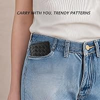Ladies change card bag, zip storage bank card case, small portable 11 large capacity pouch, holds... | Amazon (US)