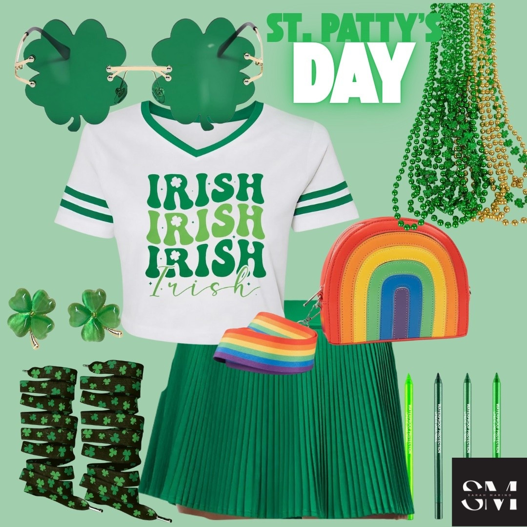 Proof you don’t need shamrocks to serve 🍀 Styled my St. Patrick’s Day look—everything linked on LTK 💚

#LTKstyle #StPatricksDayStyle #GreenOutfit #LuckyStyle #LTKSpring

#LTKSeasonal #LTKootd #LTKgrwm