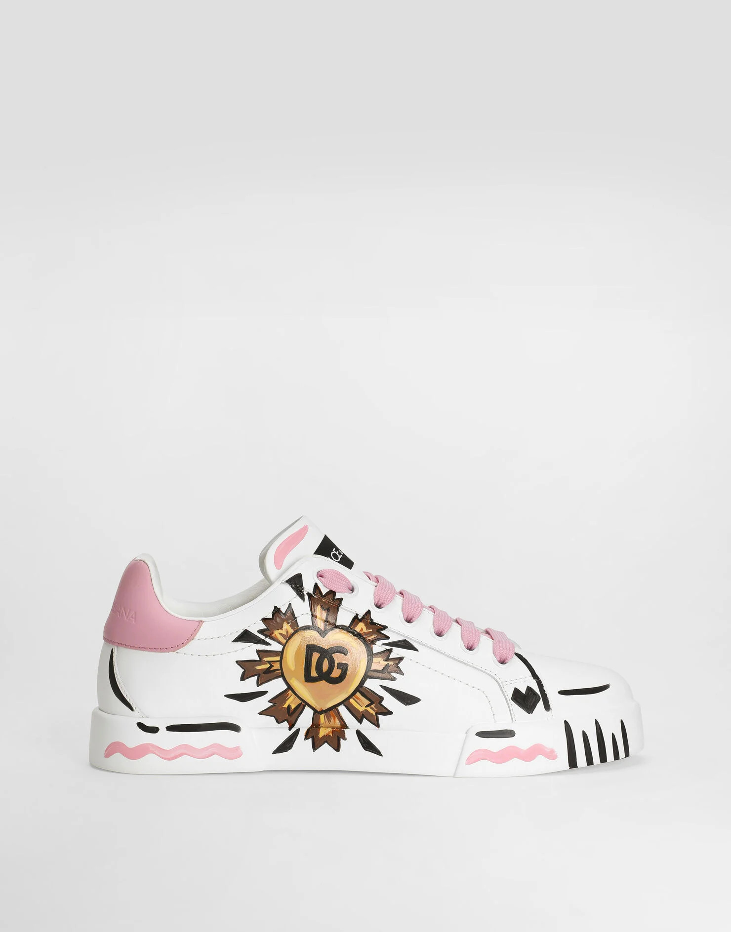 Portofino light strobel nappa calfskin sneakers | Dolce & Gabbana US