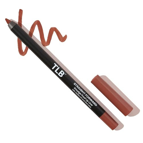 The Lip Bar | Straight Line Lip Liner | Vegan & Cruelty Free | Straight Forward - Light Brown | Amazon (US)