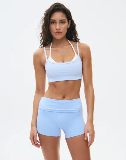 Layered Thin Strap Active Sports Bra | Glassons (Australia)
