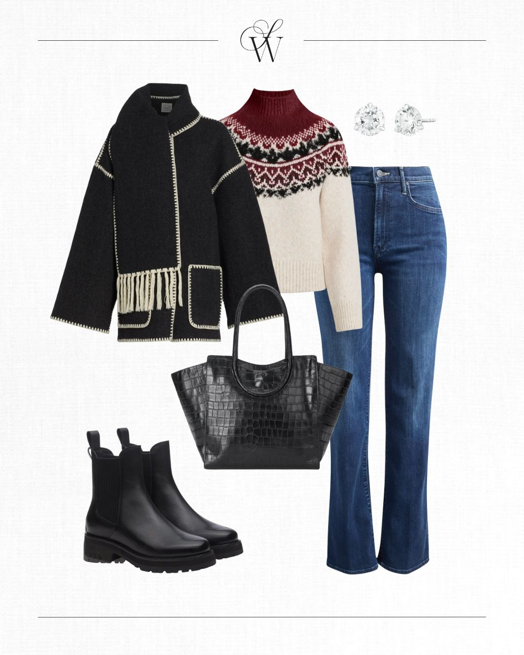 Winter outfit idea: casual family dinner outfit idea! 

 

#LTKOver40 #LTKSeasonal #LTKHoliday