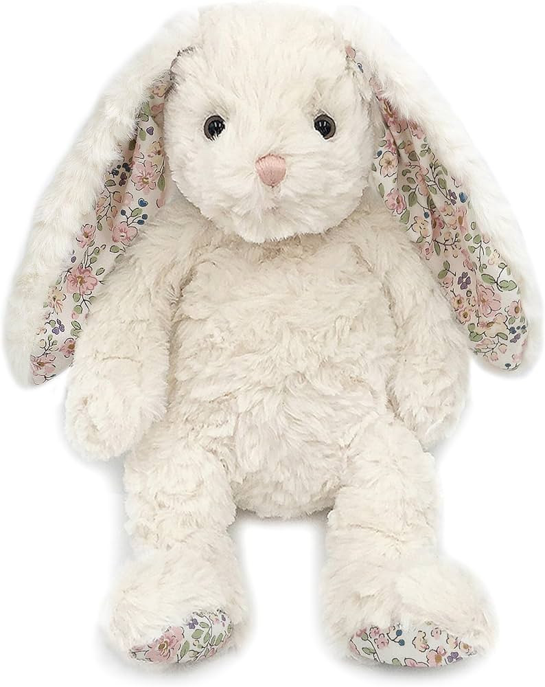 MON AMI Faith The French Bunny Plush Toy | 15" Soft Stuffed Animal | Elegant Nursery Décor & Coz... | Amazon (US)