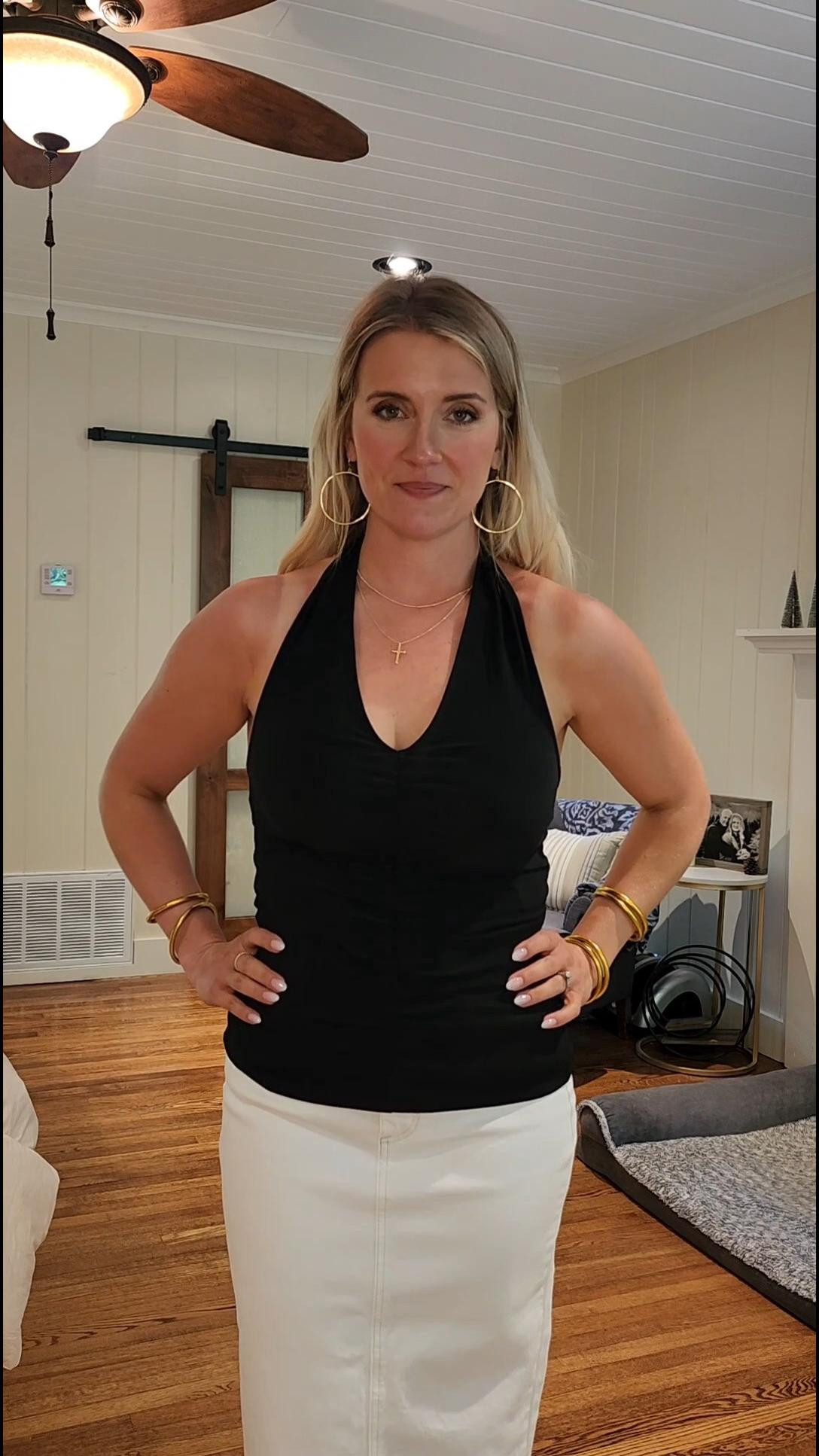 These three Anthropologie tops will set your Summer looks on fire 🔥 😍 Size small in black halterSize small in coral one shoulder Size 6 in denim top#Anthropologie #summer #summerstyle #tanktop

#LTKSeasonal #LTKSaleAlert #LTKFindsUnder100